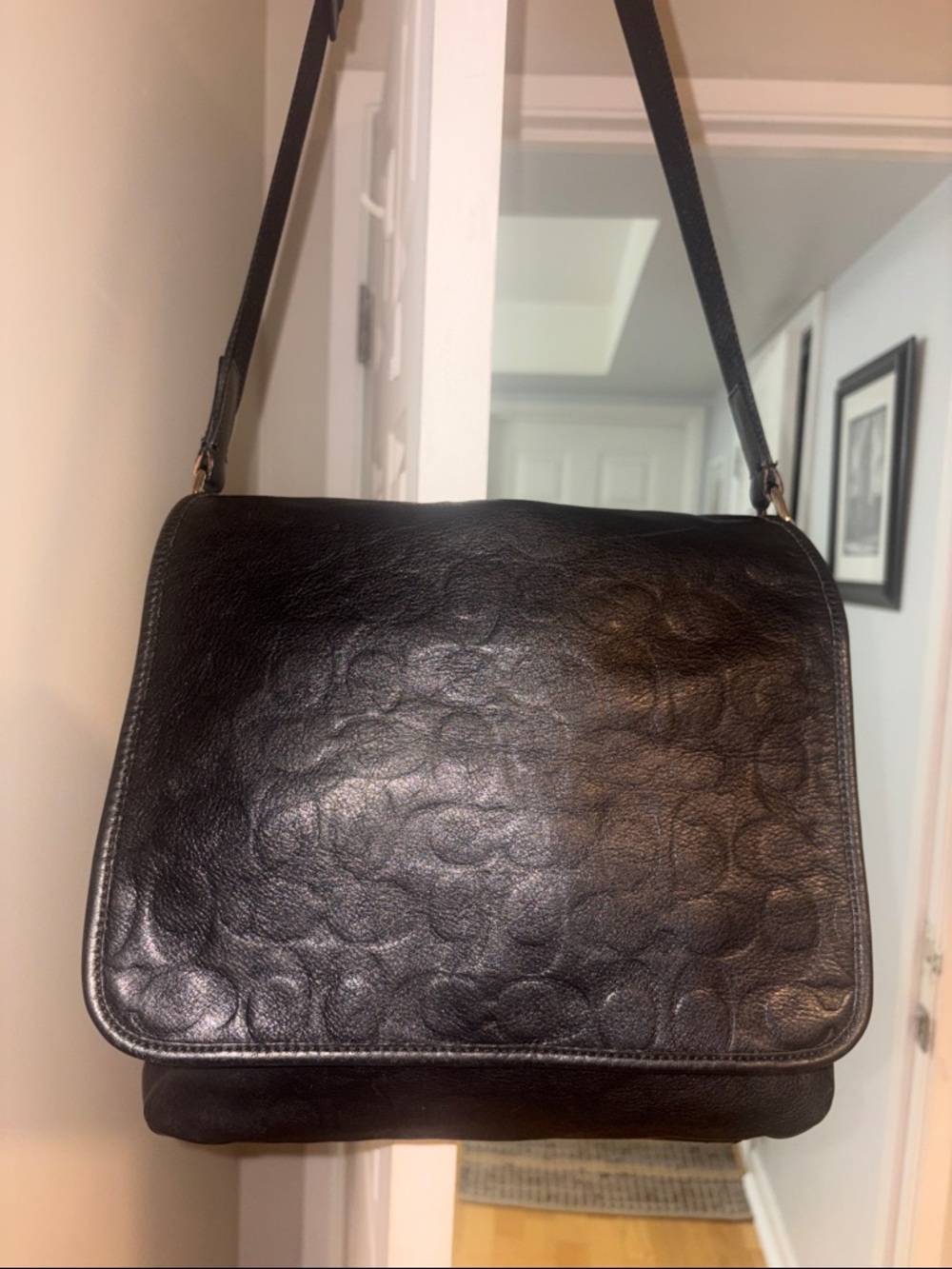 Coach Vintage Gramercy Messenger Bag from their OP collection Double C's in EUC.